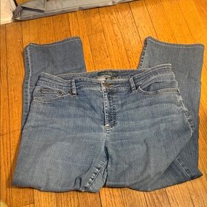 Lauren Ralph Lauren Light Blue Straight-Leg Jeans